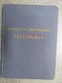 Hausjärven Säästöpankin säästökirja (sisältää säännöt) nr 4254 Hilkka Kaarina Seppälä