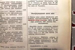 Valtiopäivät 1942.  Pöytäkirjat II.  Istunnot 63-101.  Syyskuun 25. päivästä valtiopäivien loppuun sekä sisällysluettelo.
