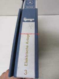 Mercedes-Benz Werkstatt-handbuch Elektrische Anlage Nutzfahrzeuge Band 3 - Sähköjärjestelmän korjaamokäsikirja kuorma-autojen osa 3 (1973-1980 ?), katso