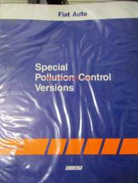 Fiat Service Manual Special Pollution Control Versions Uno 75 e.i., Ritmo 75 CL e.i. - 75 S e.i. - Regata 75 e.i. - 75 S e.i. - Croma  e.i. (M.Y.86) - Uno 45 -