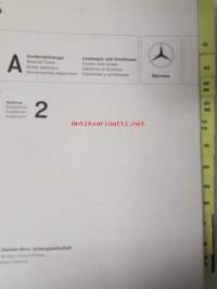 Mercedes-Benz Sonderwerkzeuge Lastwagen und Omnibusse - Outils speciaux Camions et autobus - Herramientas especiales Camiones y omnibuses - Erikoistyökaluja