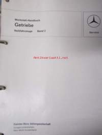 Mercedes-Benz Werkstatt-handbuch Getriebe Nutzfahrzeuge Band 2 - Raskaanajoneuvojen vaihteisto korjaamokäsikirja