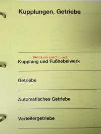 Mercedes-Benz Werkstatt-handbuch Getriebe Nutzfahrzeuge Band 2 - Raskaanajoneuvojen vaihteisto korjaamokäsikirja