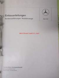 Mercedes-Benz Sonderausführungen Nutzfahrzeuge Band 1 - huoltotiedotteita