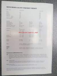 Mitsubishi Galant -myyntiesite