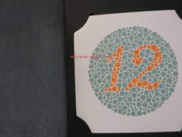 Tests for colour-blindness- värisokeustesteri