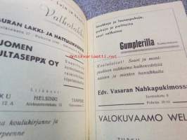 Suomalaisen lyseon abiturienttien iltamat Suomalaisella lyseolla 14.12.1935 /Turku