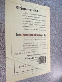 Suomalaisen lyseon abiturienttien iltamat Suomalaisella lyseolla 14.12.1935 /Turku