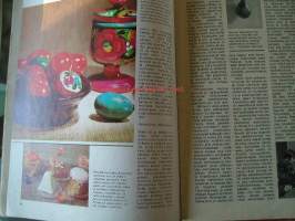 Kotiliesi 1971 nr 7 - pääsiäismuna,  Turun Krim ja Kakolan kundit, puutarha os kotia, mitä tänään syödään