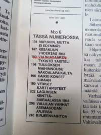 Kansa taisteli 1983 nr 6, sis. mm. seur. artikkelit / kuvat; Paavo Junttila - Viipuriin mutta ei edemmäs, Matti Nenonen - Kesäkuun yhdeksäs sotavuonna 1944, Eino