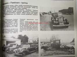 Moottori 1977 nr 2, sisältää mm. seur. artikkelit / kuvat / mainokset; 1899-1958 Packard autot Suomessa, Talvella matkailu-perävaunussa, Vanhasta kuin uusi -