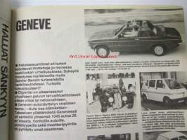 Moottori-Motor 1976 nr 3, sisältää mm. seur. artikkelit / kuvat / mainokset; Taitoajon Suomen Mestaruus 1976, Löytöretkeilijän Hampuri Altonan kalatorilta