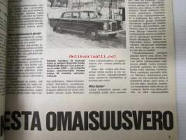 Moottori-Motor 1976 nr 3, sisältää mm. seur. artikkelit / kuvat / mainokset; Taitoajon Suomen Mestaruus 1976, Löytöretkeilijän Hampuri Altonan kalatorilta
