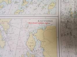 Merikartta Kattegatt Swedish Coast Hamn- och skärgårdsspecialer  Marstrand-Donsö