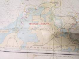 Merikartta Ostsee Deutsche, Dänische und Schwedische Küste - Geiser Ode Bis Bornholm