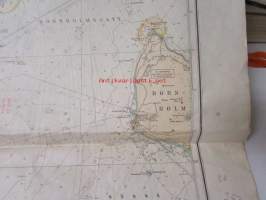 Merikartta Ostsee Deutsche, Dänische und Schwedische Küste - Geiser Ode Bis Bornholm