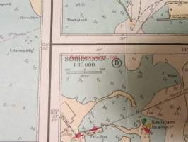 Merikartta Ostsee Deutsche, Dänische und Schwedische Küste - Geiser Ode Bis Bornholm