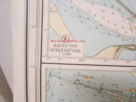 Merikartta Ostsee Deutsche Küste Falshöft Bis Holtenau