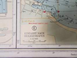 Merikartta Ostsee - Deutsche, Dänische und Küste Kieler Bucht