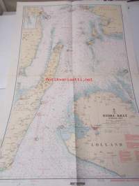 Store-Bælt Sydlige Del Great Belt, Southern Part. - Merikartta