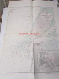 North Sea Netherlands Zeegat van Texel, from the Nederlands government charts to 1954 - Merikartta