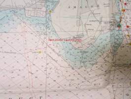 Sundet Synlige Del, the sound southern part - Merikartta