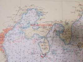 Kattegat SW,-Lige Del Samsø Bælt - Merikartta