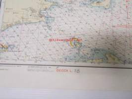Kattegat SW,-Lige Del Samsø Bælt - Merikartta
