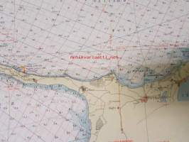 Kattegat SW,-Lige Del Samsø Bælt - Merikartta