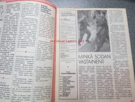 Kansa Taisteli 1986 nr 8, sis. mm. seur. artikkelit / kuvat; Ero Eräsaari - Kesällä 1944 saavutettiin torjuntavoitto, Antti Keskisaari - Rakuunat korpisotureina