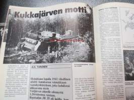 Kansa Taisteli 1986 nr 8, sis. mm. seur. artikkelit / kuvat; Ero Eräsaari - Kesällä 1944 saavutettiin torjuntavoitto, Antti Keskisaari - Rakuunat korpisotureina