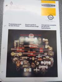 Walterscheid nivelakselit, kytkimet, koukut, tarvikkeet -myyntiesitteitä 14 kpl