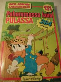 Aku Ankan taskukirja 131 Pahemmassa kuin pulassa