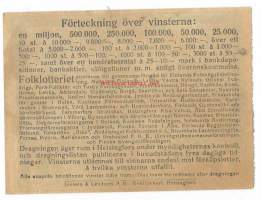 Folklotteriet - arpa