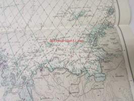 France-North Coast, Ile D&#039;ouessant (ushant) to Les Sept Iles - Merikartta