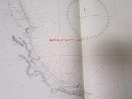 Mediterranean Spain South East Coast Cape San Antonio to Cape Tortosa, from Spanish Government to Charts to 1970 - Merikartta