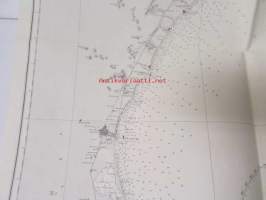 Mediterranean Spain South East Coast Cape San Antonio to Cape Tortosa, from Spanish Government to Charts to 1970 - Merikartta