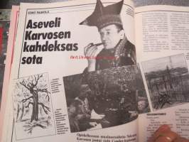 Kansa Taisteli 1986 nr 6, sis. mm. seur. artikkelit / kuvat; Untamo Kataja - Räjäyttämättä se Pastorinjoen silta jäi, Antti Keskisaari - Rakuunat olivat