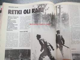 Kansa Taisteli 1986 nr 6, sis. mm. seur. artikkelit / kuvat; Untamo Kataja - Räjäyttämättä se Pastorinjoen silta jäi, Antti Keskisaari - Rakuunat olivat