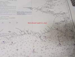 English Channel and Western Approaches, from the  latest admiralty surveys and French Government to Charts to 1936 - Merikartta