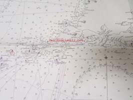 English Channel and Western Approaches, from the  latest admiralty surveys and French Government to Charts to 1936 - Merikartta