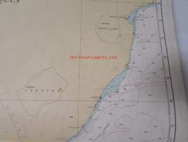 South Atlantic and Indian Oceans Walvis Bay to Loureco Marques - Merikartta