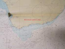 South Atlantic and Indian Oceans Walvis Bay to Loureco Marques - Merikartta