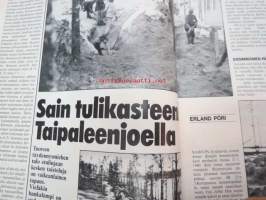 Kansa Taisteli 1986 nr 1, sis. mm. seur. artikkelit / kuvat;  Eero Eräsaari - Raportti jatkosodan karkureista  osa I, Erland Pöri - Sain tulikasteeni