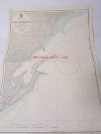 Meriterranean Italy Porto Di Savona, fon the Italian Government Chart of 1960 - Merikartta