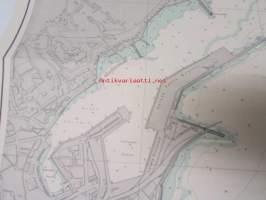 Meriterranean Italy Porto Di Savona, fon the Italian Government Chart of 1960 - Merikartta