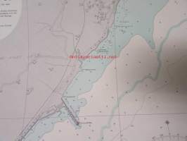 Meriterranean Italy Porto Di Savona, fon the Italian Government Chart of 1960 - Merikartta