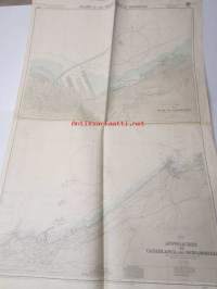 Plans on the West Coast of Morocco / Approaches to Casablanca and Mohammedia - Rad De Casablanca - Merikartta