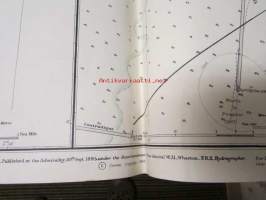 Mediterranean Spain - East Coast, Approach to Pto de Barcelona, From Spanish Government Chart - Merikartta