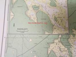 Saimaan vesistö Joensuu 1:40 000 - Merikartta